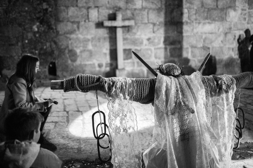 Empalaos de Valverde de la Vera en Semana Santa